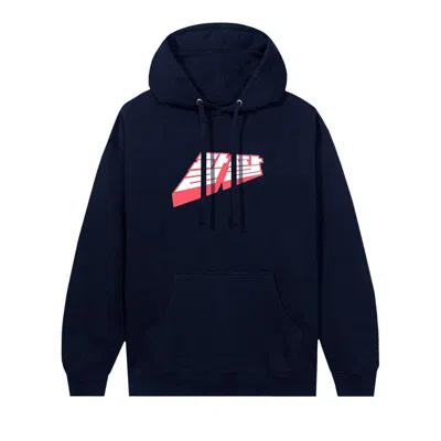 ANTI SOCIAL SOCIAL CLUB ANTI SOCIAL SOCIAL CLUB MIDNIGHT CLUB HOODIE 'NAVY'