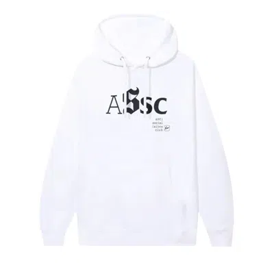 ANTI SOCIAL SOCIAL CLUB ANTI SOCIAL SOCIAL CLUB TYPE A HOODIE 'WHITE'
