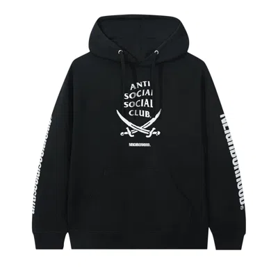 ANTI SOCIAL SOCIAL CLUB ANTI SOCIAL SOCIAL CLUB X NEIGHBORHOOD 6IX HOODIE 'BLACK'