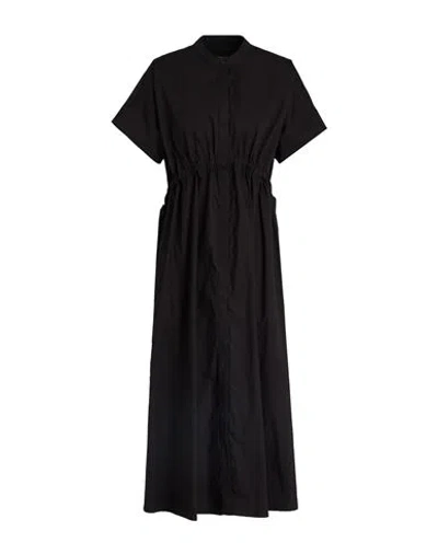 ANTIK BATIK ANTIK BATIK WOMAN MAXI DRESS BLACK SIZE 8 COTTON