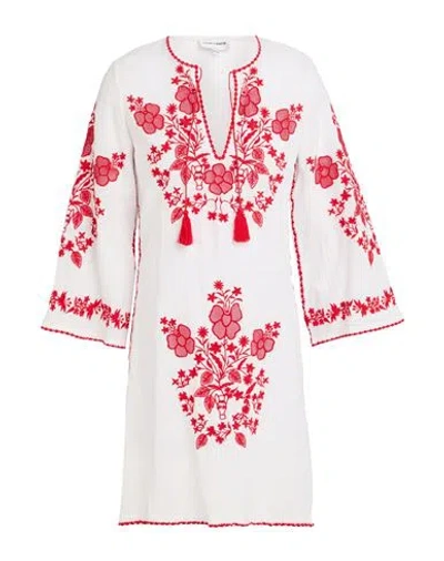 ANTIK BATIK ANTIK BATIK WOMAN MINI DRESS RED SIZE 10 COTTON