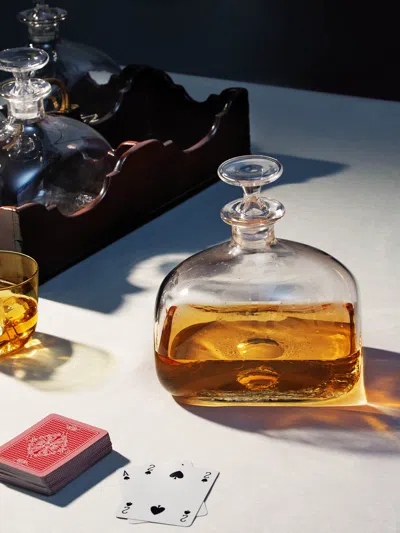 ANTIQUE AND VINTAGE 1830S GEORGIAN GLASS DECANTERS (SET OF 3)