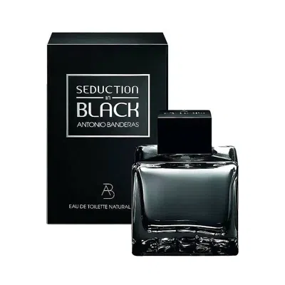 ANTONIO BANDERAS ANTONIO BANDERAS MEN'S BLACK SEDUCTION EDT SPRAY 3.4 OZ FRAGRANCES 8411061081266