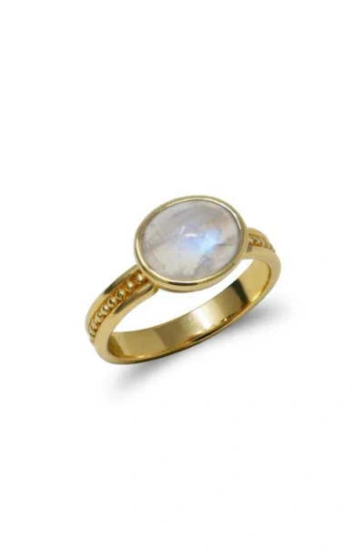 ANZIE ANZIE CLASSIQUE OVAL DEW DROP RING