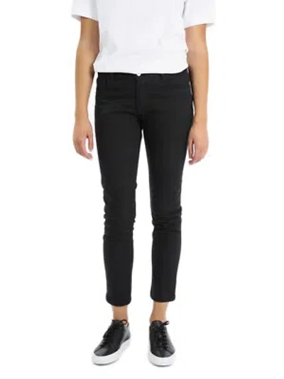 APC A. P. C. DAMEN SCHWARZ ETROIT COURT DENIM JEANS