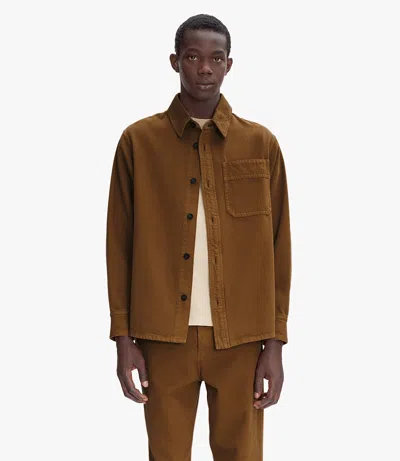APC BASILE BRODÉE POITRINE OVERSHIRT XL CAG