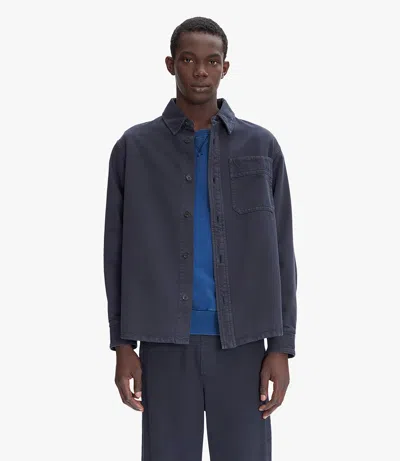 APC BASILE BRODÉE POITRINE OVERSHIRT M IAK