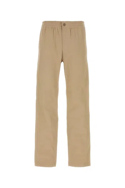 APC BEIGE COTTON BLEND PANT