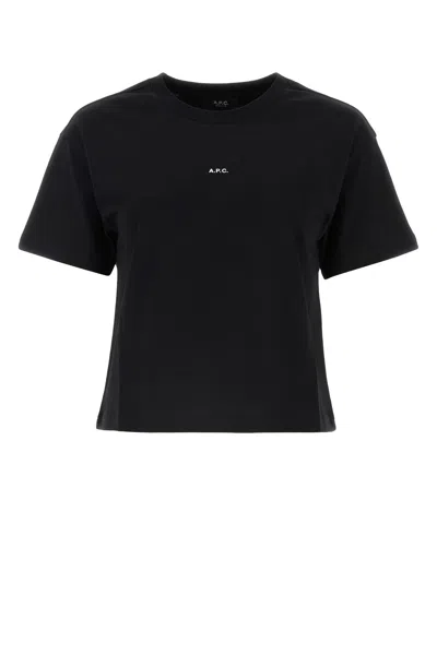 APC BLACK COTTON T-SHIRT