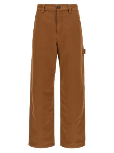 APC A. P.C. MEN BROWN FERGUS PANTS, 34 LUXURY PANTS FOR MEN DARVEYS