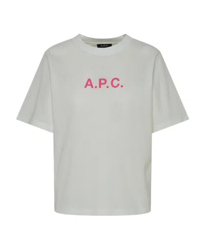 APC A.P.C. LOGO PRINTED CREWNECK T-SHIRT