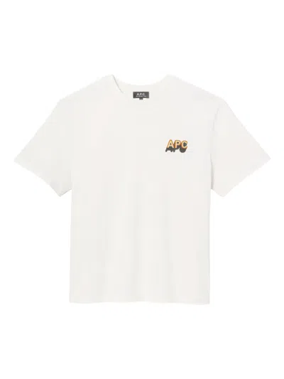 APC LOGO-PRINT T-SHIRT