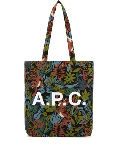 APC LOU PRINTED REVERSIBLE TOTE BAG