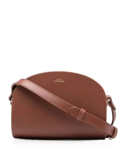APC MINI DEMI LUNE SHOULDER BAG