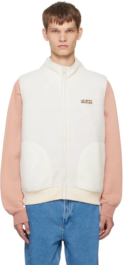 APC OFF-WHITE SEQUOIA VEST