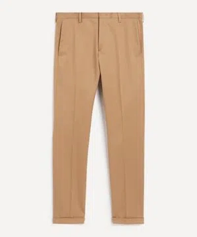 APC PAUL SMITH MENS SLIM-FIT STRETCH COTTON CHINOS