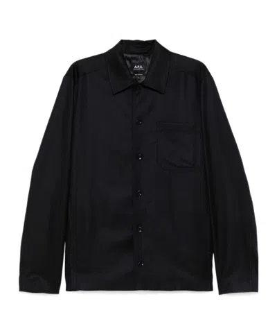 APC A.P.C. JEFFRAY BUTTONED SHIRT JACKET