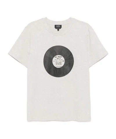 APC A.P.C. VINYL CREWNECK T-SHIRT