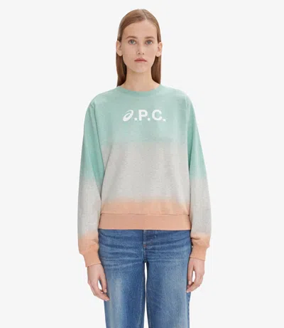 APC STONE DIP DYE SWEATSHIRT L SAA