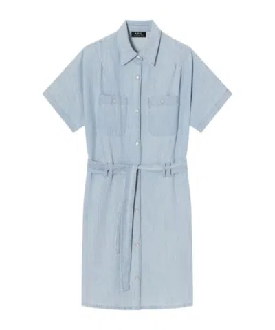 APC SUZANNE MINI DRESS