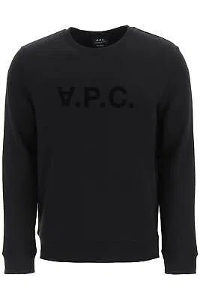 APC SWEATSHIRT HOODIE A.P.C. MEN SIZE XL COFAXH27378 LZZ BLACK