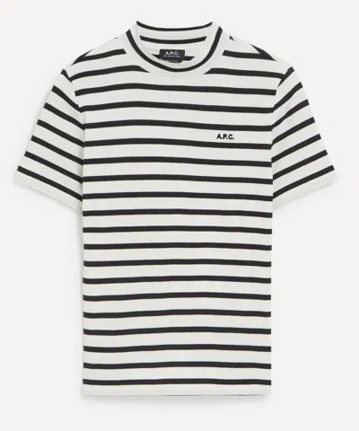 APC A.P.C. WOMEN'S CAROLL STRIPED T-SHIRT