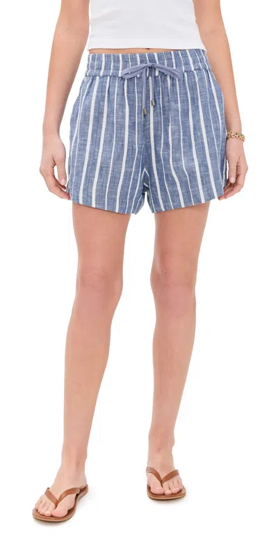 APIECE APART TRAIL SHORTS CHAMBRAY BLUE