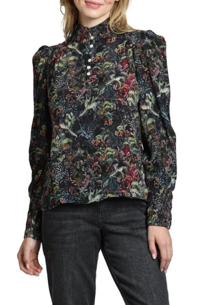 APNY APNY PUFF SHOULDER BUTTON FRONT TOP