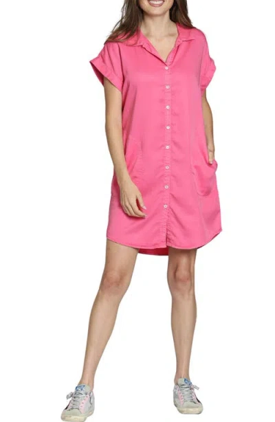APNY APNY SCOOP POCKET SHIRTDRESS
