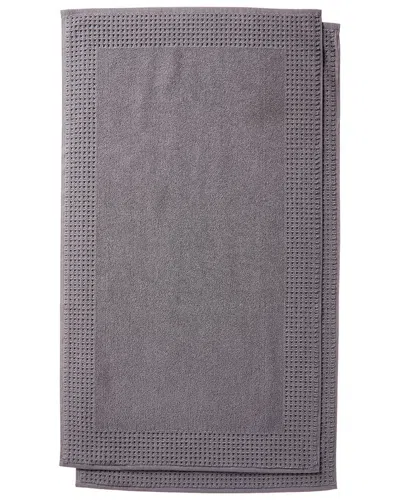 APOLLO TOWELS APOLLO TOWELS SET OF 2 TURKISH WAFFLE TERRY BATH MATS