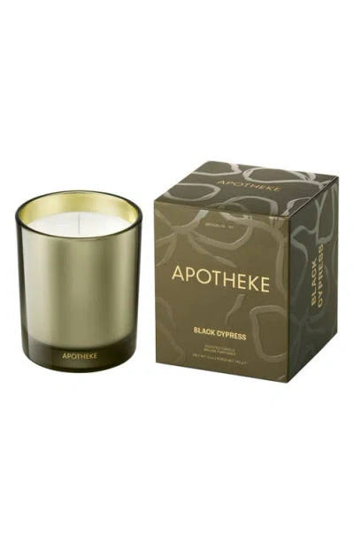 APOTHEKE APOTHEKE BLACK CYPRESS PETITE SCENTED CANDLE