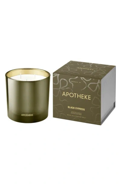 APOTHEKE APOTHEKE BLACK CYPRESS THREE-WICK SCENTED CANDLE