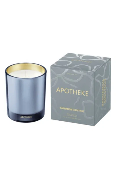 APOTHEKE APOTHEKE CARDAMOM CHESTNUT PETITE SCENTED CANDLE