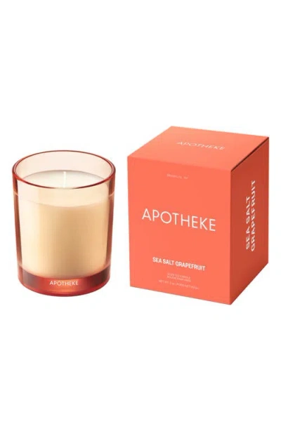 APOTHEKE APOTHEKE SEA SALT GRAPEFRUIT PETITE SCENTED CANDLE