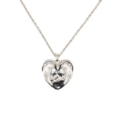 APRÈS YOUTH WOMEN'S SILVER A GOOD LISTENER NECKLACE MEDIUM