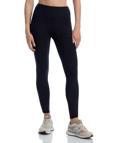 AQUA ATHLETIC SHIRRED ANKLE 7/8 LEGGINGS - EXCLUSIVE