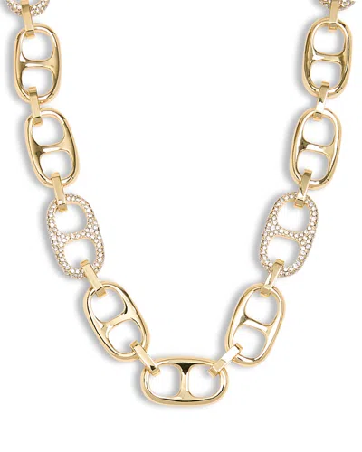 AQUA CHROMATIC CHAIN LINK NECKLACE, 17 - EXCLUSIVE
