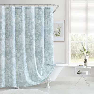 AQUA SHOWER CURTAIN - EXCLUSIVE