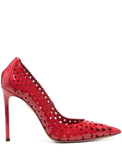 AQUAZZURA 105MM AMOUROSE PUMPS
