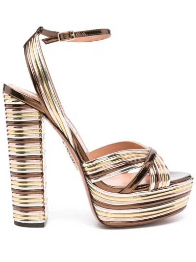 AQUAZZURA 140MM SUNDANCE SANDALS