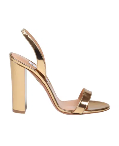 AQUAZZURA AQUAZZURA OPEN TOE HEELED SANDALS