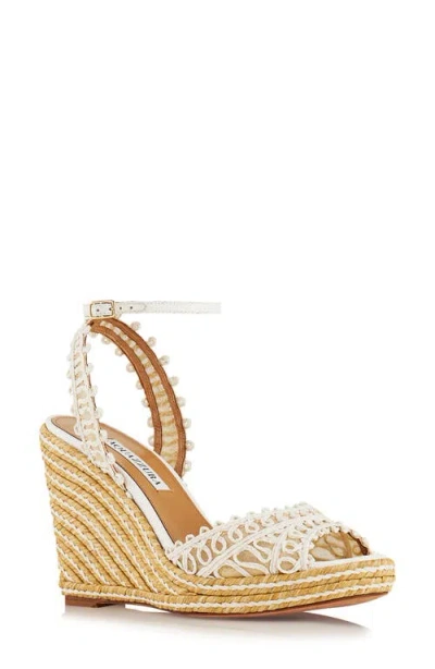AQUAZZURA AQUAZZURA KAHLO WEDGE SANDAL