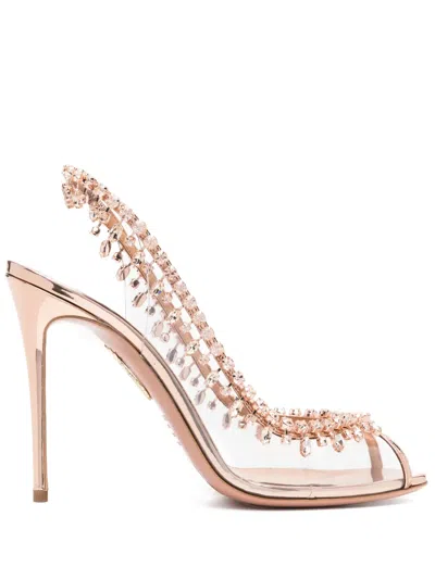 AQUAZZURA TEMPTATION 120MM SANDALS