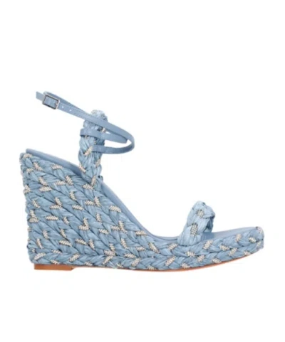 AQUAZZURA WEDGE HEEL SANDALS