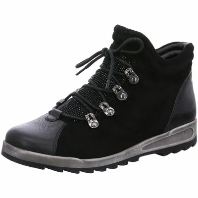 ARA ARA DAMEN STIEFELETTEN SCHNÜRSTIEFEL ROM SPORT, WEITE 12-44631-61 SCHWARZ