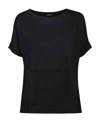 ARAGONA ROLLED-SLEEVE COTTON T-SHIRT