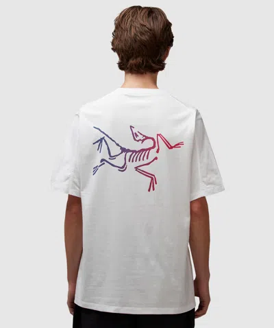 Arc'teryx Arcteryx Kragg Logo T-shirt In White Light / Multi