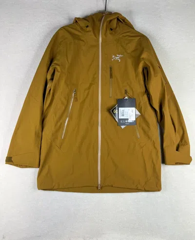 ARC'TERYX ARC'TERYX SENTINEL RELAXED JACKET WOMEN'S SIZE SMALL YUKON GOLD GORETEX SKI