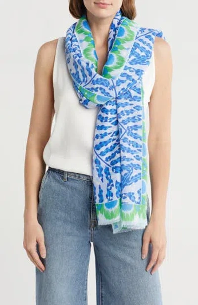 AREA STARS AREA STARS ABSTRACT PRINT SCARF