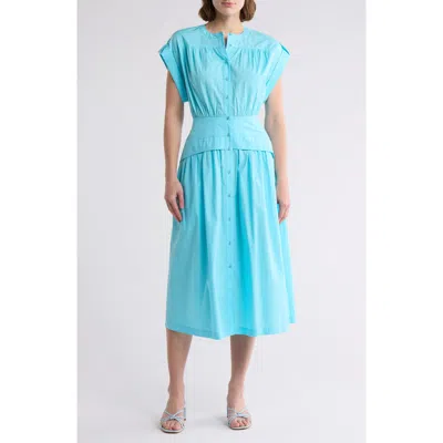 AREA STARS AREA STARS CUFF BUTTON FRONT DRESS